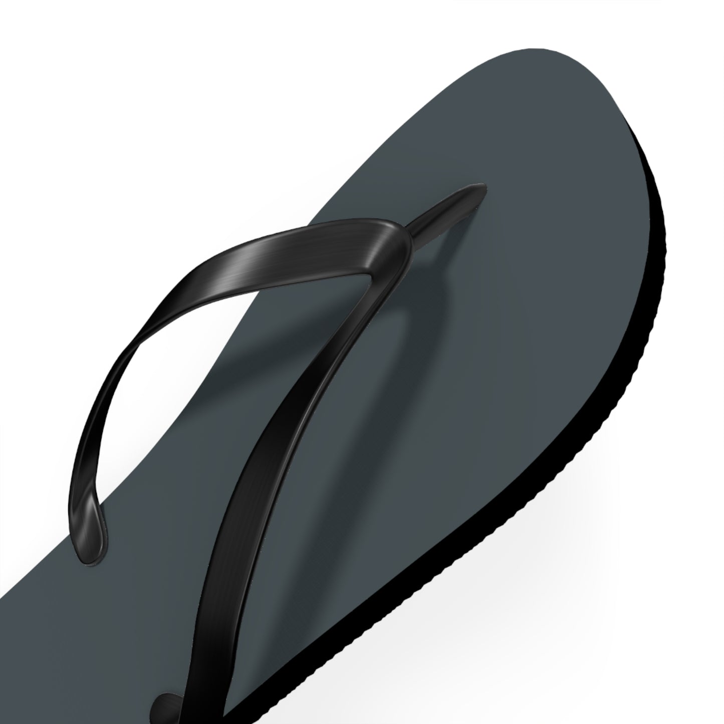 Dark Gray Summer Sandals, Beach Shoes, Vacation Flip Flops, Pool Slides