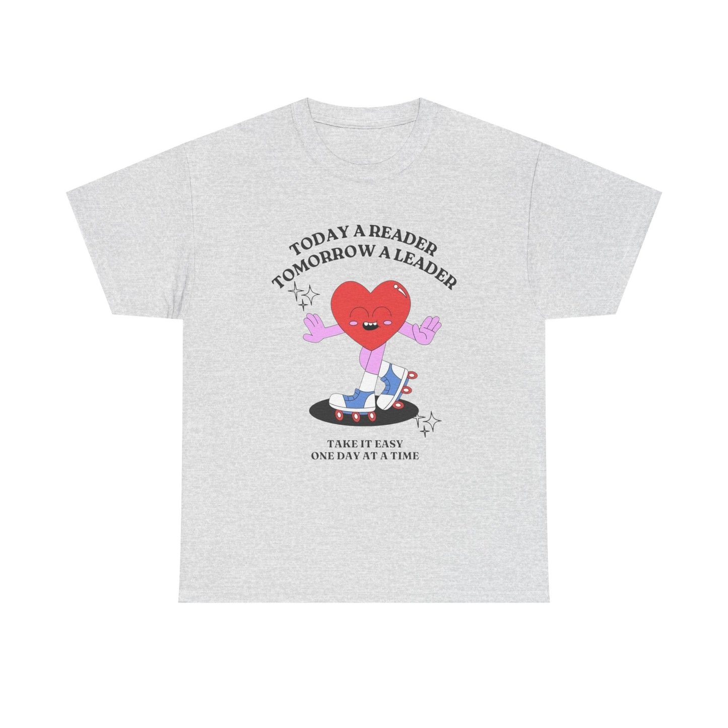 Tomorrow A Leader Graphic T Shirt Unisex Heavy Cotton Tee
