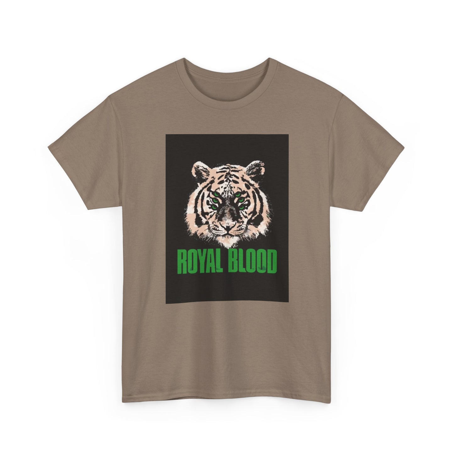 Royal Blood Tshirt Rock band Graphic Tiger Unisex Heavy Cotton Tee Vintage art