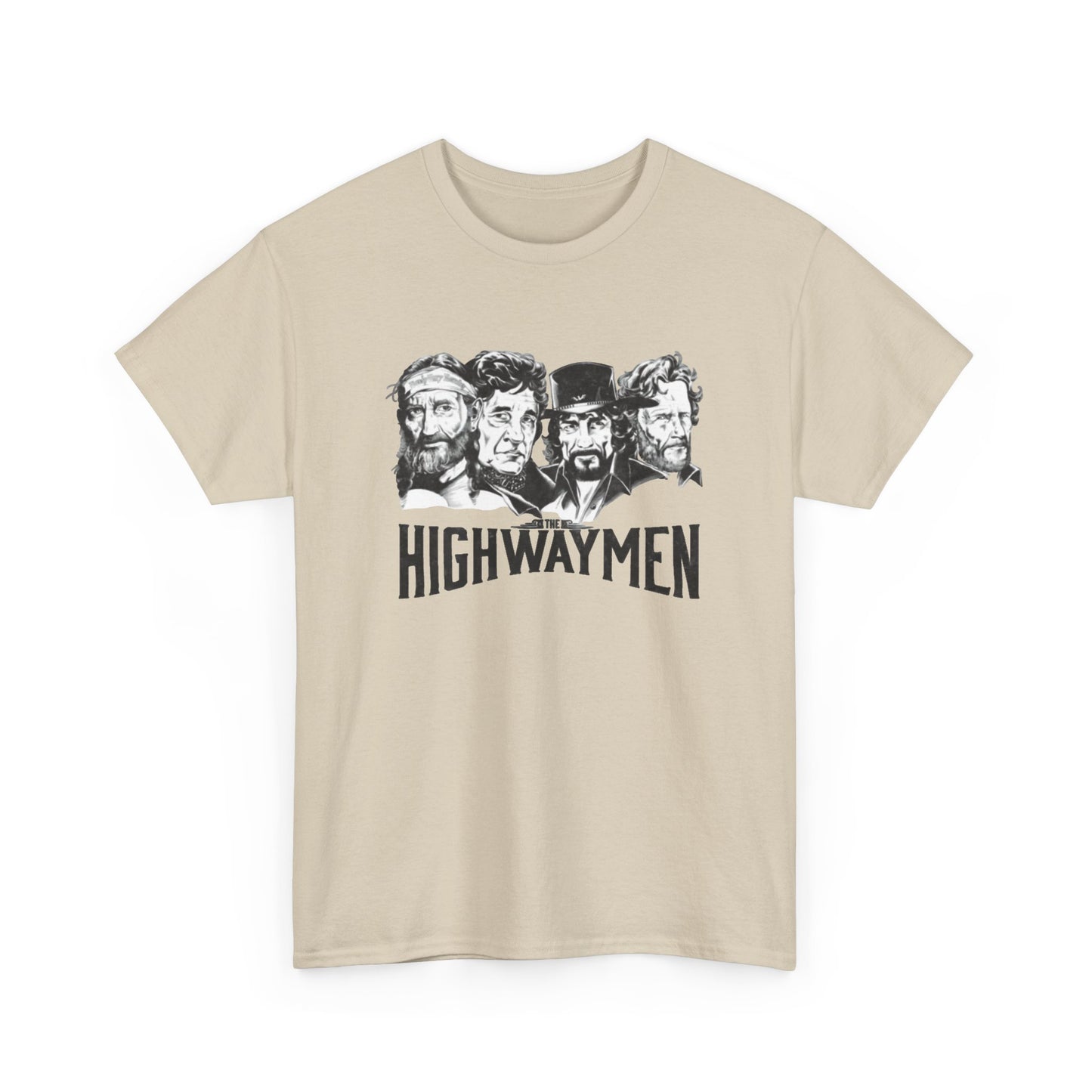 The Highway Men Vintage Graphic T Shirt NEW ADULT TEE VINTAGE