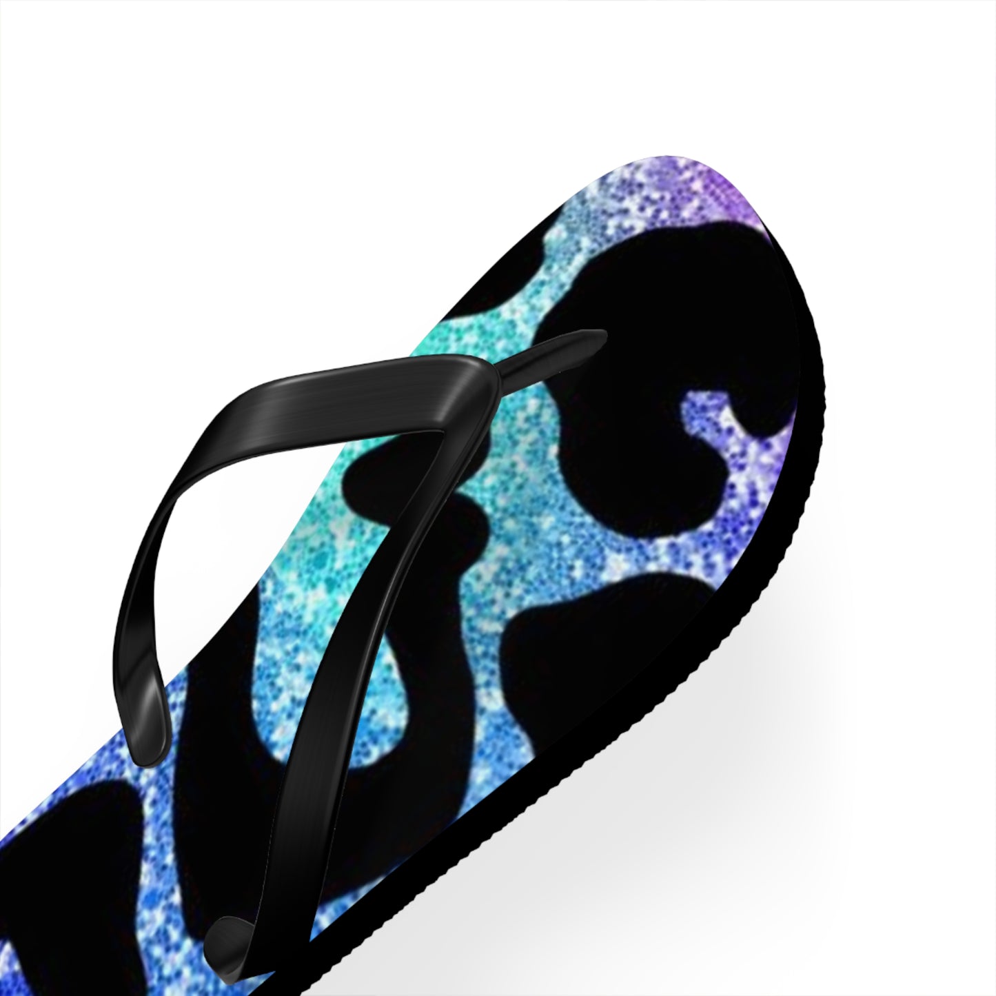 Glitter Animal Beach Sandals, Slides for Summer, Flip Flops, Water Resistant