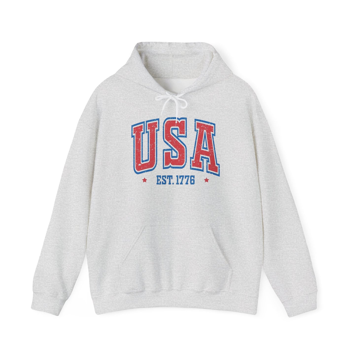 USA Est 1776 America Graphic Hoodie NEW Unisex Heavy Blend™ Hooded Sweatshirt