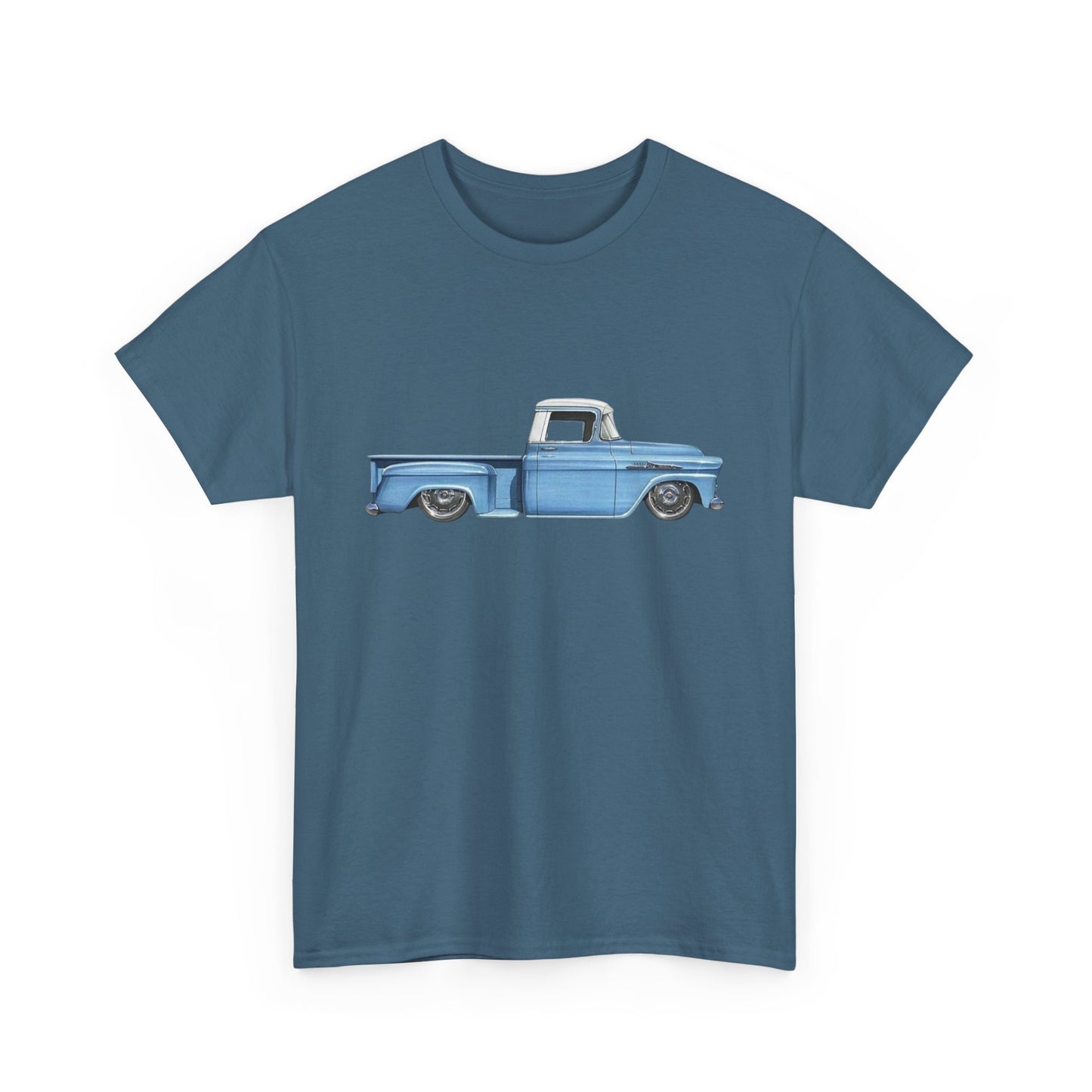 Vintage Chevrolet Pickup 60's Graphic T Shirt Unisex Heavy Cotton Tee NEW
