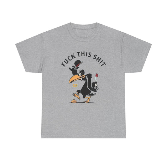 F This Funny Graphic T Shirt Unisex Heavy Cotton Tee
