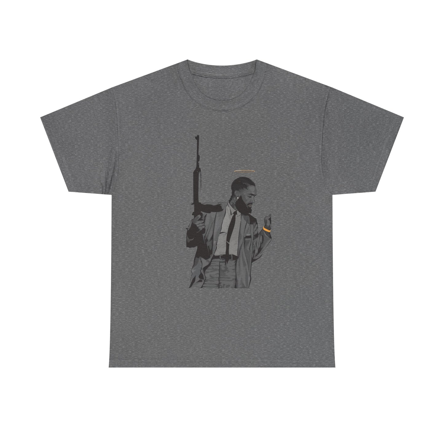 Malcolm X Hustle Rap Hip Hop Cali Graphic T Shirt Heavy Cotton Tee NEW Gift