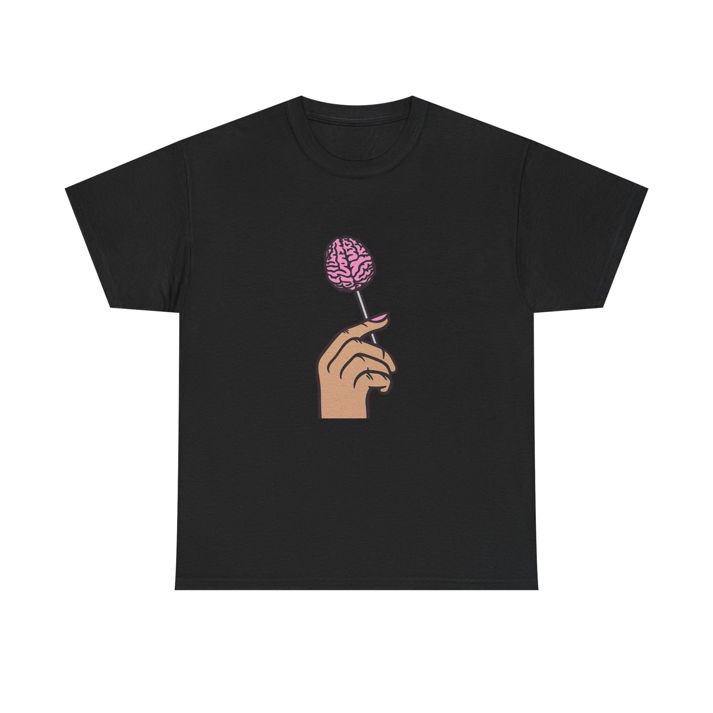 Brain Pop Graphic T-Shirt Unisex Heavy Cotton Tee Gift
