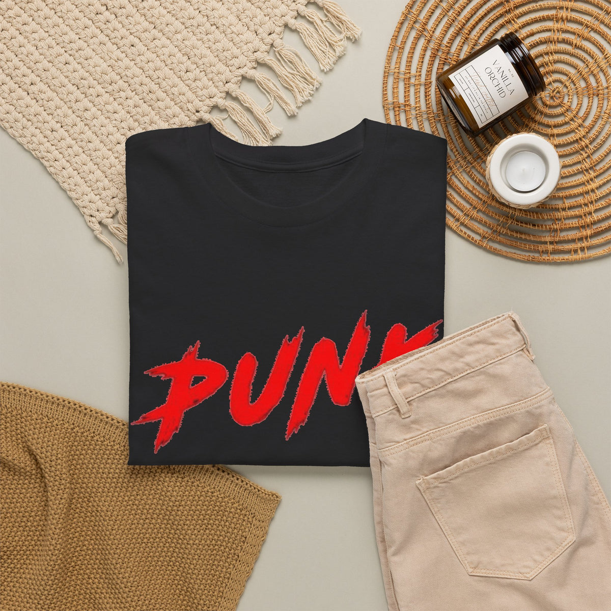 Punk Graphic T-Shirt Men's Tee