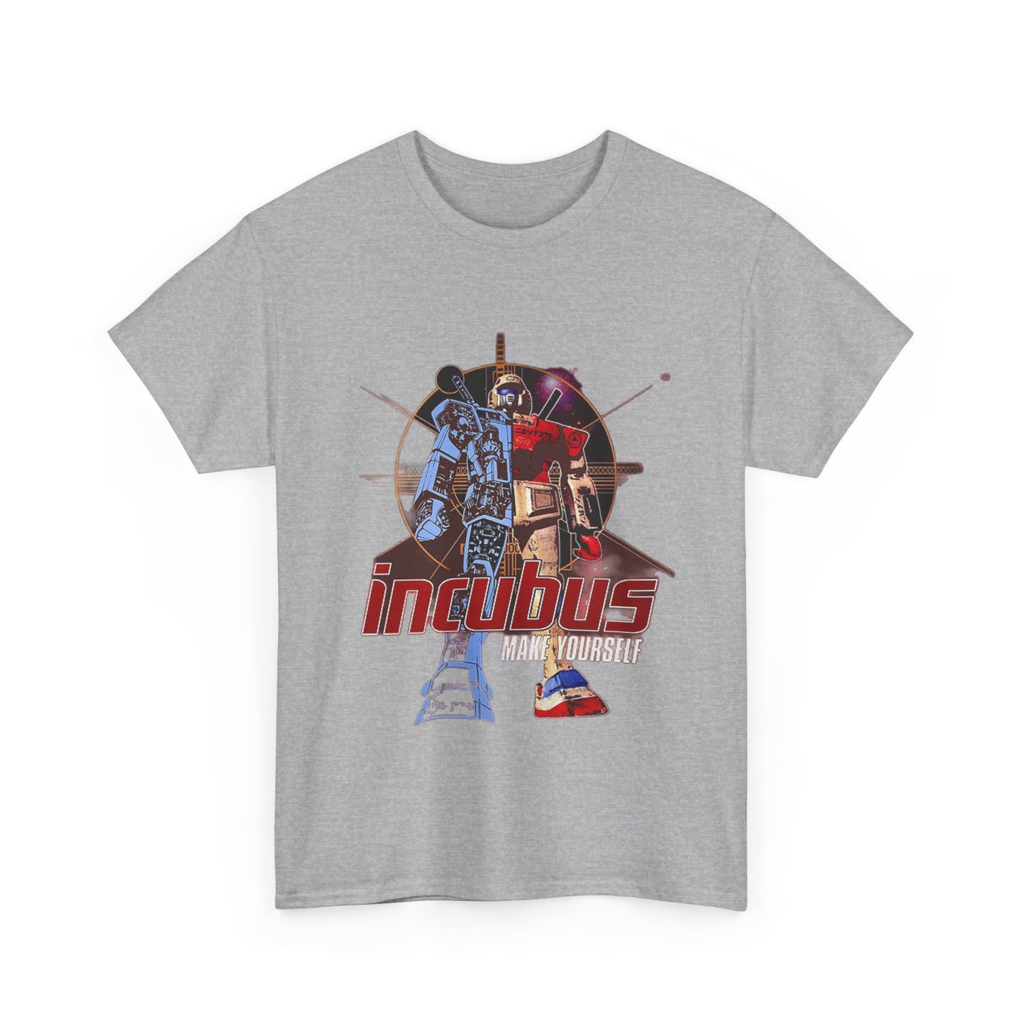 Incubus T-shirt vintage rock band retro metal Unisex Heavy Cotton Tee