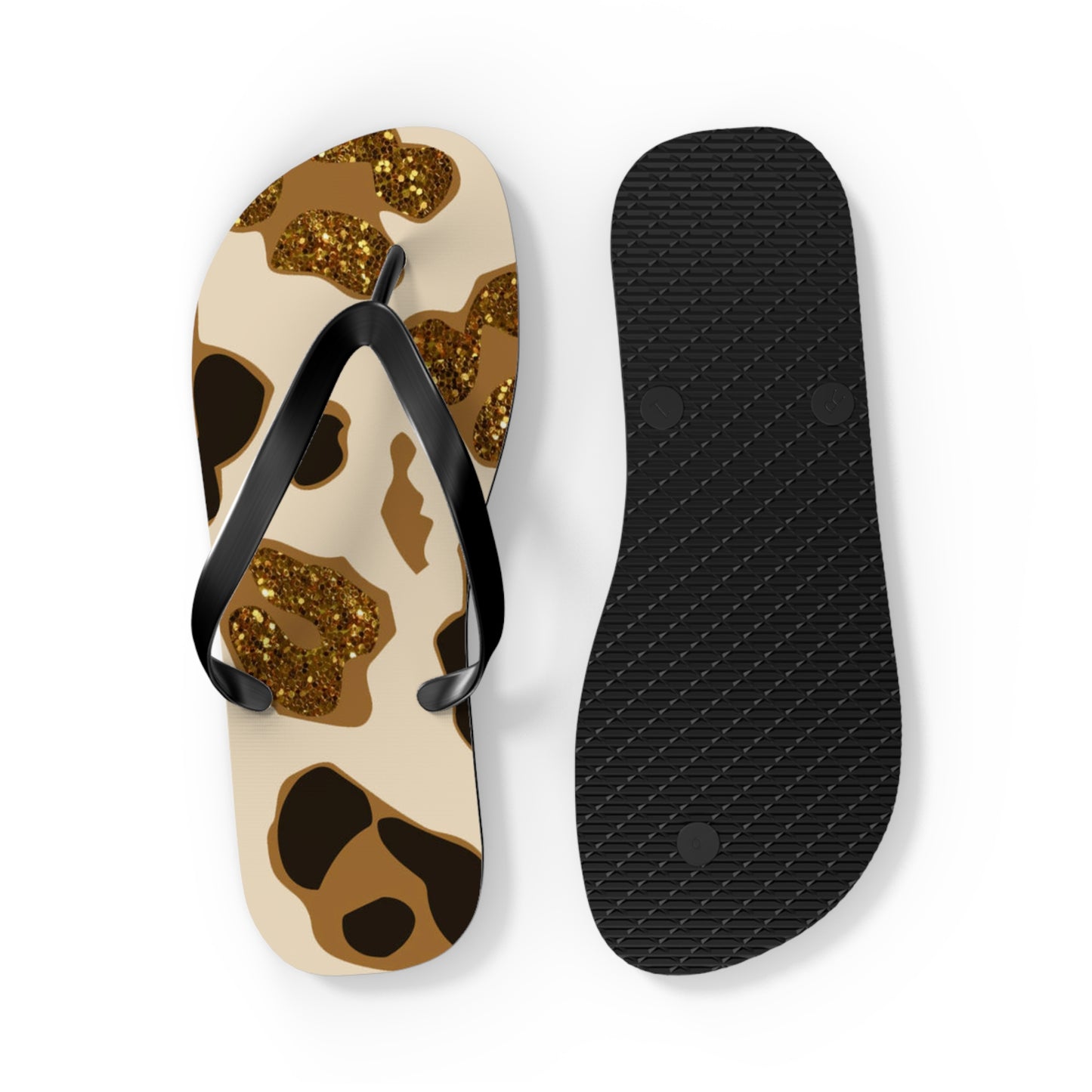 Glitter Bomb Beach Sandals, Slides for Summer, Flip Flops, Water Resistant