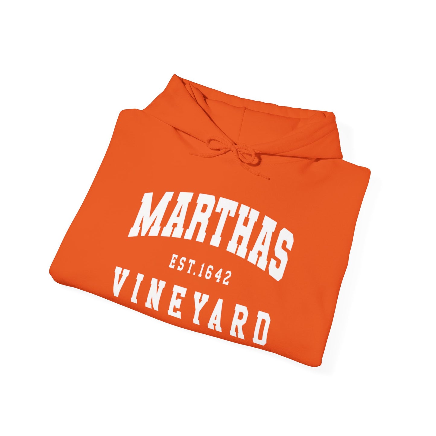 Martha's Vineyard Logo Graphic Hoodie Hooded Sweatshirt NEW ADULT