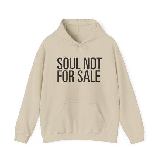 Soul Not For Sale Graphic Hoodie Unisex Heavy Blend™ Hooded Sweatshirt