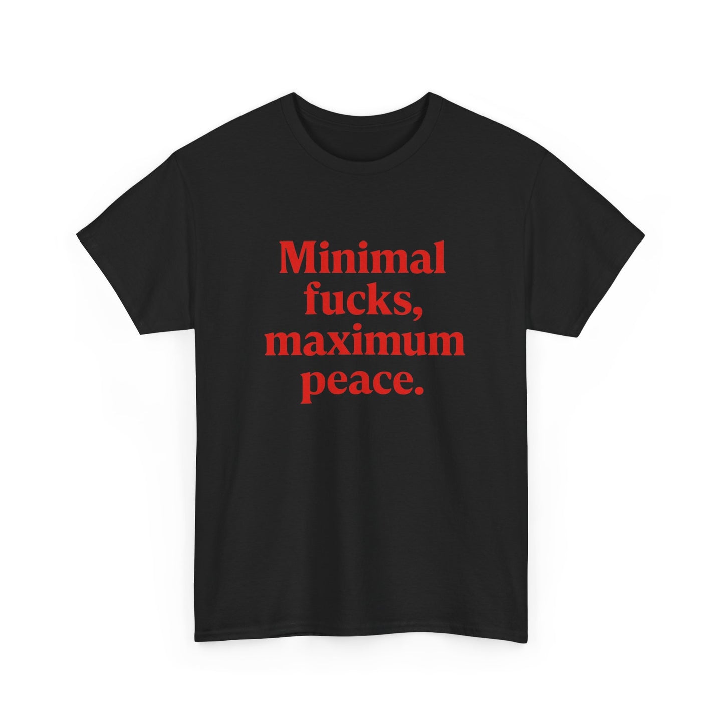 Maximum Peace Graphic T Shirt NEW ADULT Unisex Heavy Cotton Tee