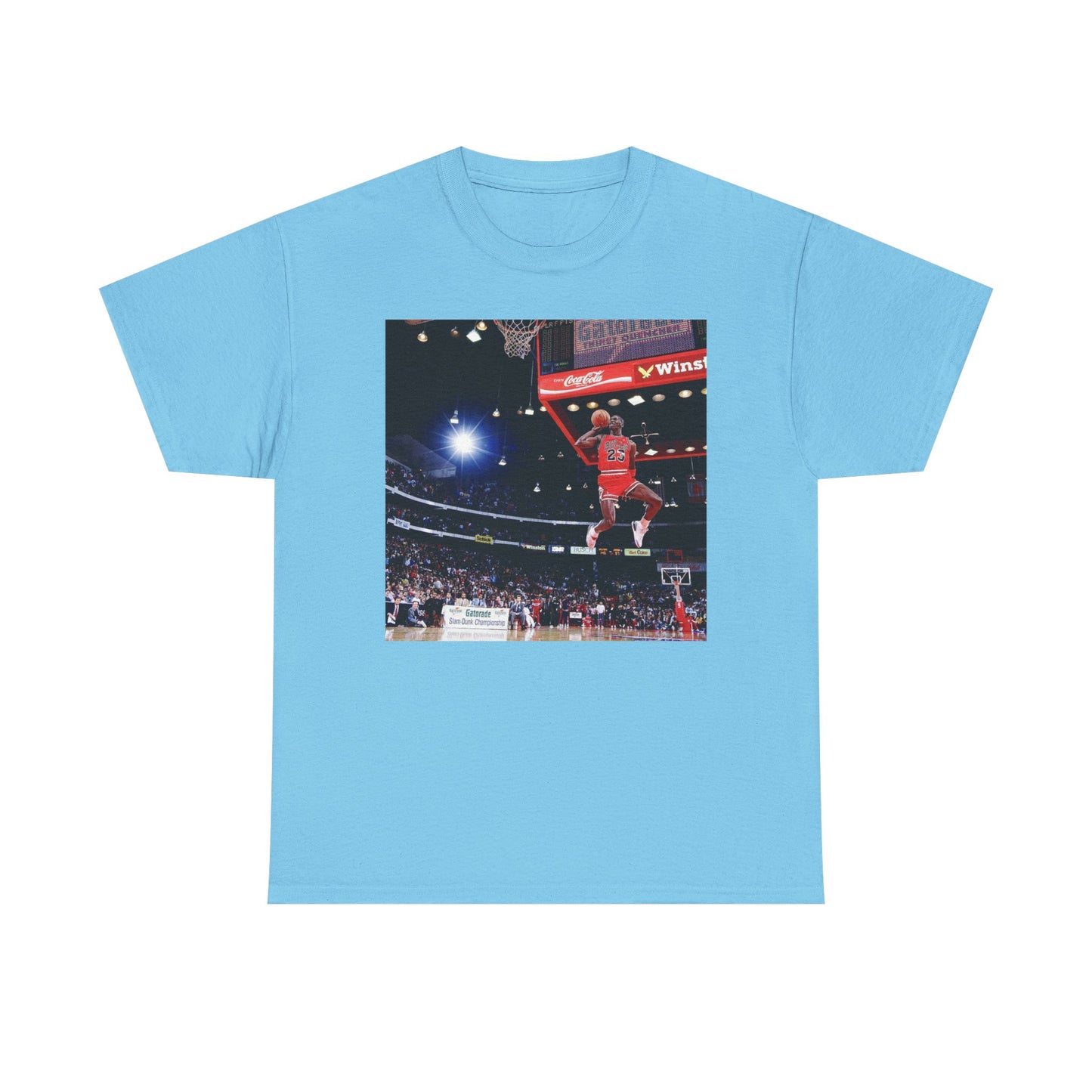 Michael Jordan Graphic T Shirt Retro Dunk Contest Unisex Heavy Cotton Tee
