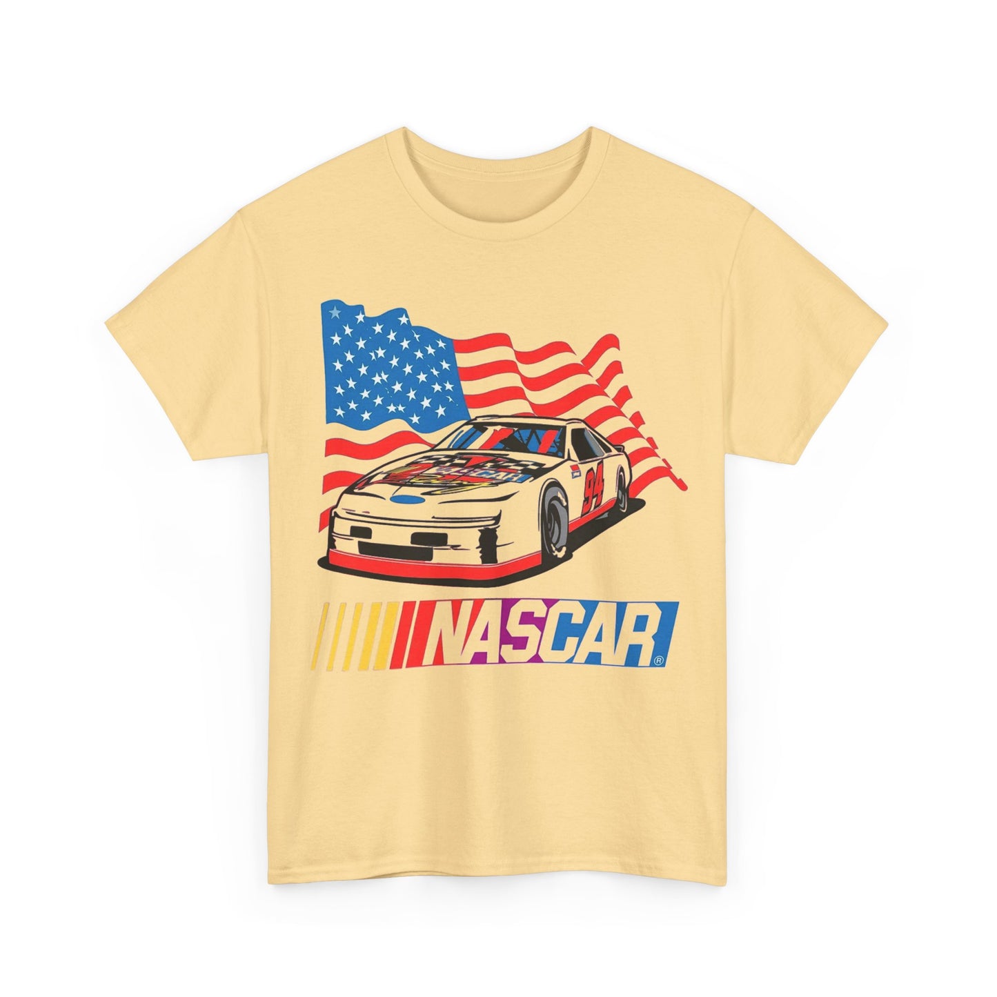 NASCAR T-shirt retro graphic classic vintage racing Unisex Heavy Cotton Tee