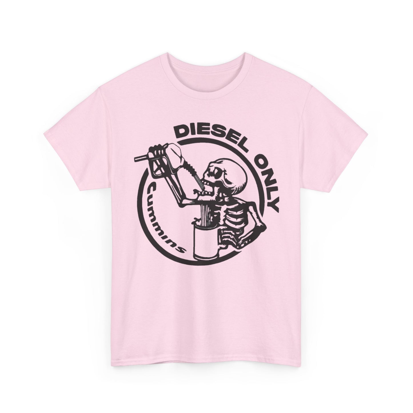 Diesel Only Cummins Graphic T Shirt Unisex Heavy Cotton Tee NEW