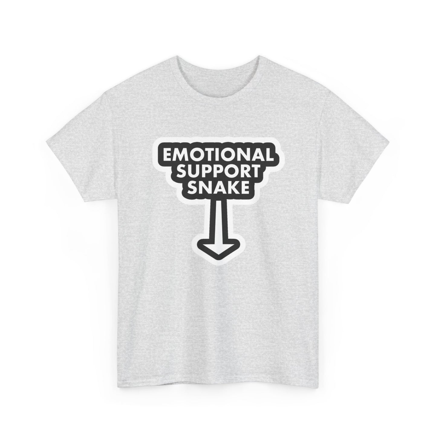 Emotional Support Snake Sex Humor T Shirt Graphic Unisex Heavy Cotton NEW GIFT