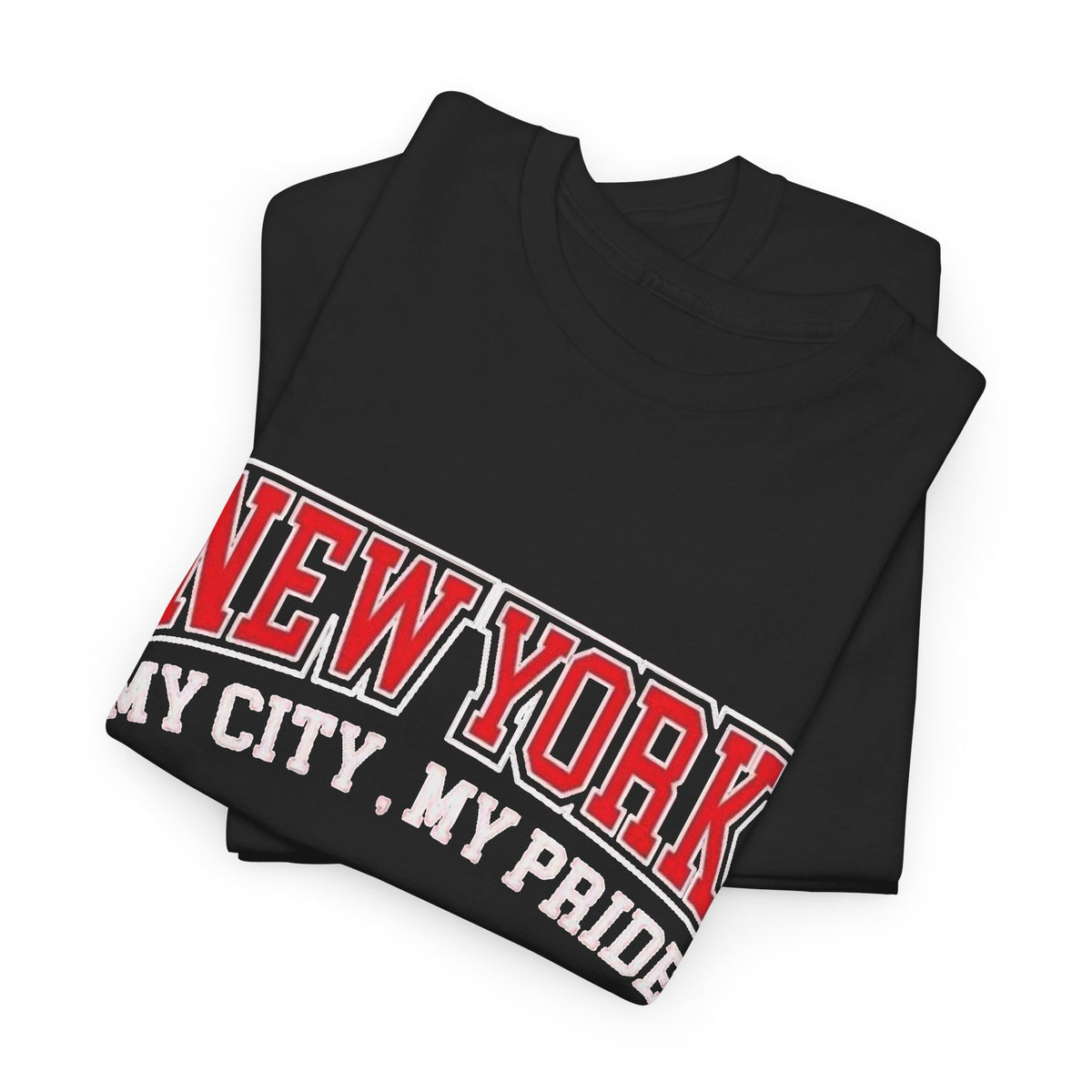 New York City My City My Pride Graphic T Shirt Men's Classic Heavy Cotton Tee