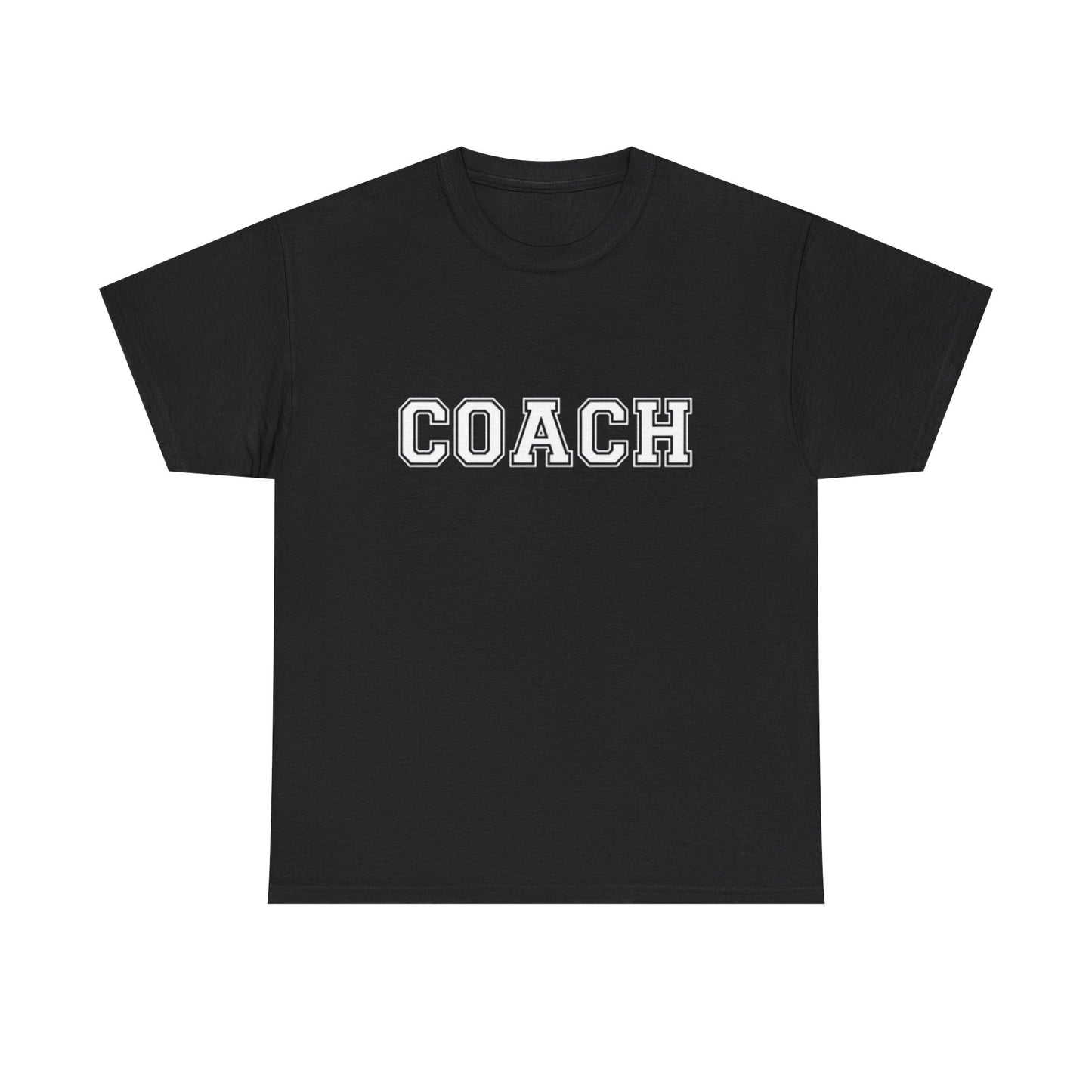 Coach Sports Retro Gym Graphic T Shirt Unisex Heavy Cotton Tee