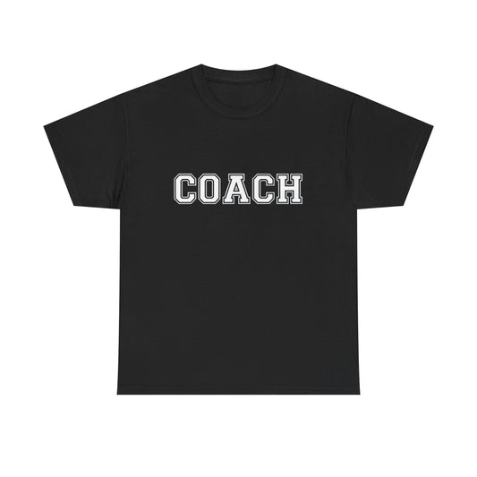 Coach Sports Retro Gym Graphic T Shirt Unisex Heavy Cotton Tee