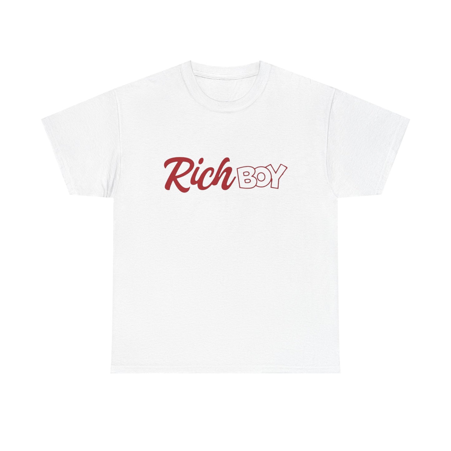 Rich Boy Graphic T Shirt NEW ADULT Unisex Heavy Cotton Tee