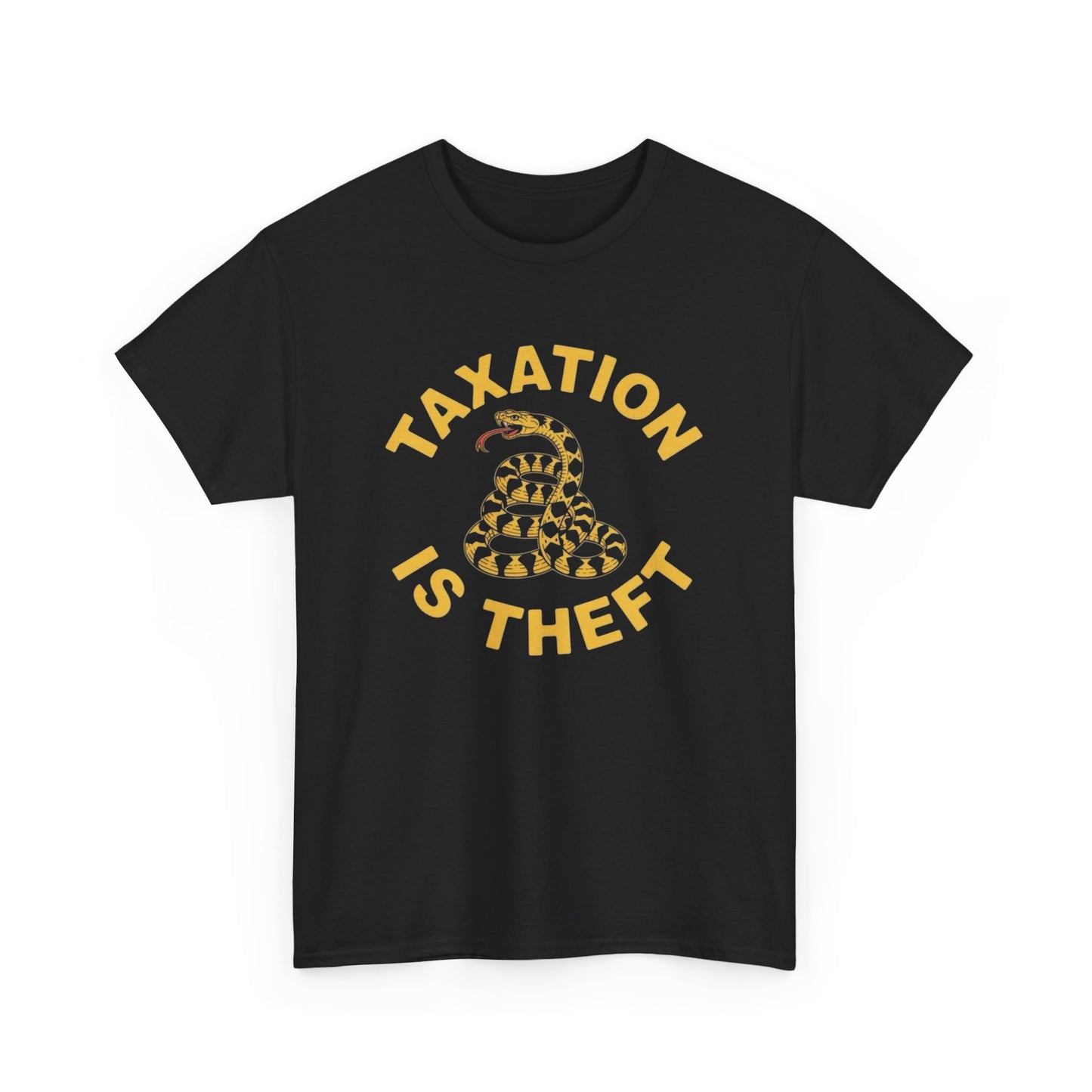 Taxation Is Theft Graphic T Shirt NEW ADULT TEE VINTAGE