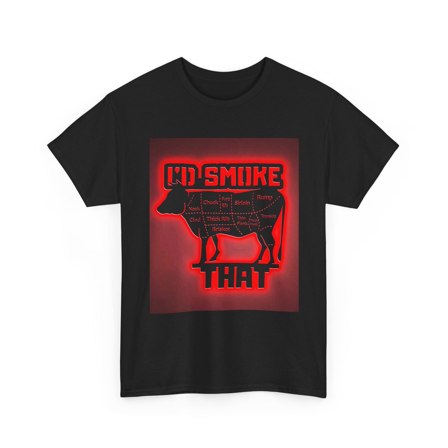 Eat Beef Tshirt Support Farmers Cattle Farms Animals Cows Steak Unisex Heavy BBQ