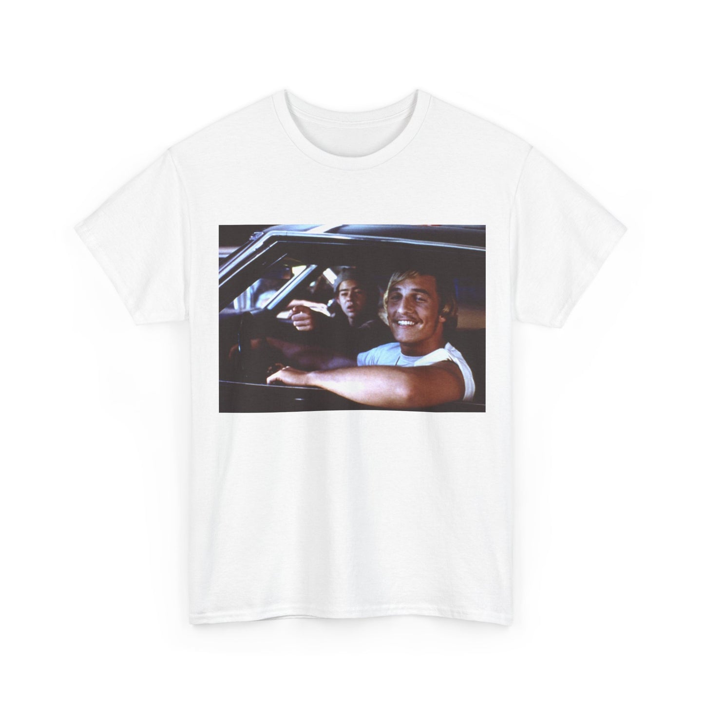 Dazed and Confused Tshirt Vintage Movie Poster Retro Texas Unisex Heavy Cottonn