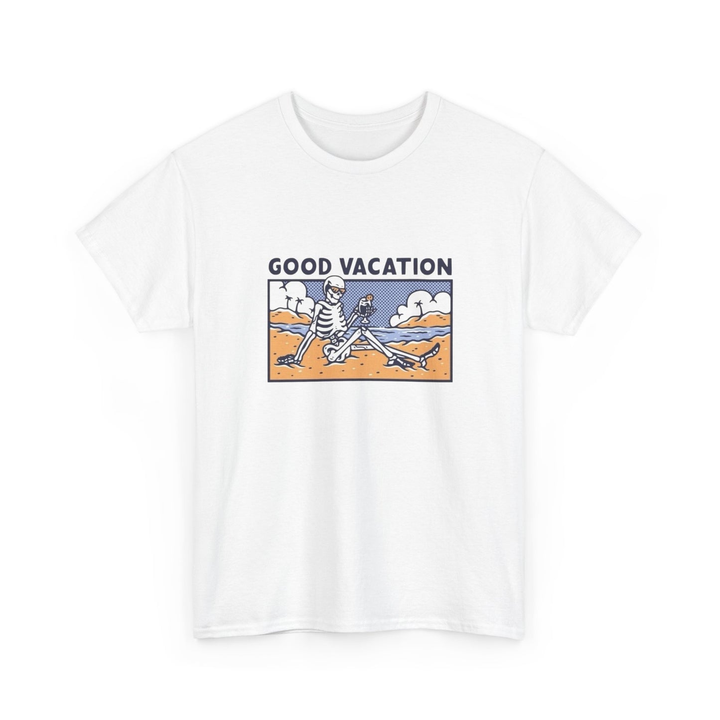 Good Vacation Vintage Graphic T Shirt Unisex Heavy Cotton Tee New Gift