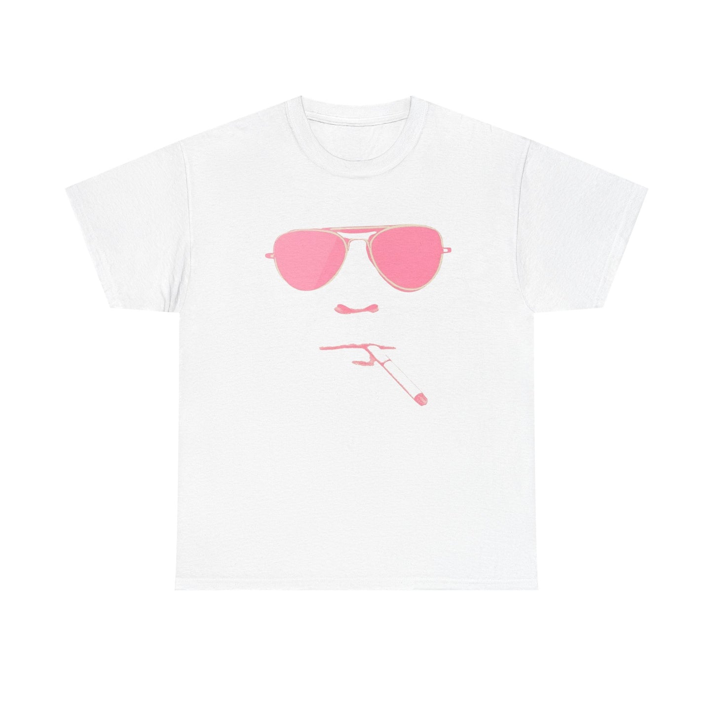 Hunter S Thompson Graphic T Shirt Unisex Heavy Cotton Tee Gift