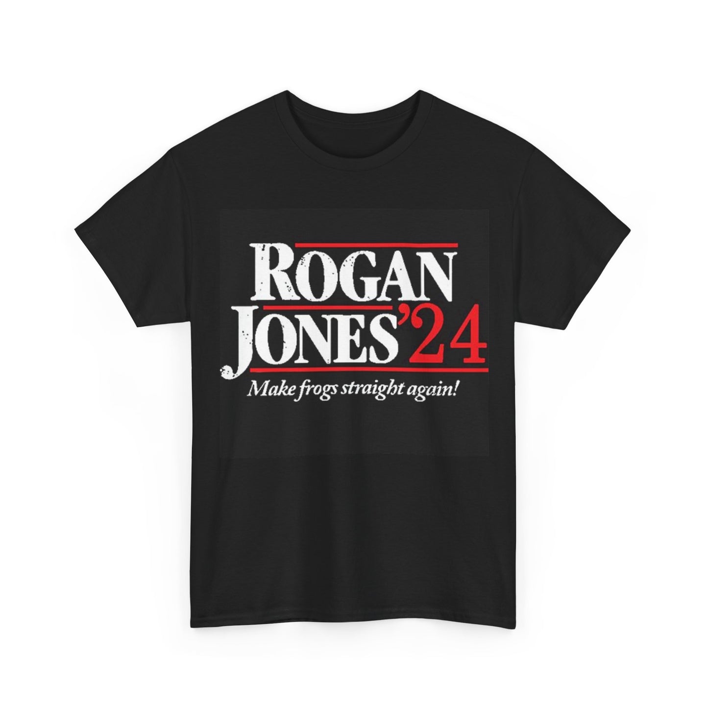 Joe Rogan Alex Jones Tshirt Funny For President 2024 Comedy Unisex Heavy Cotton