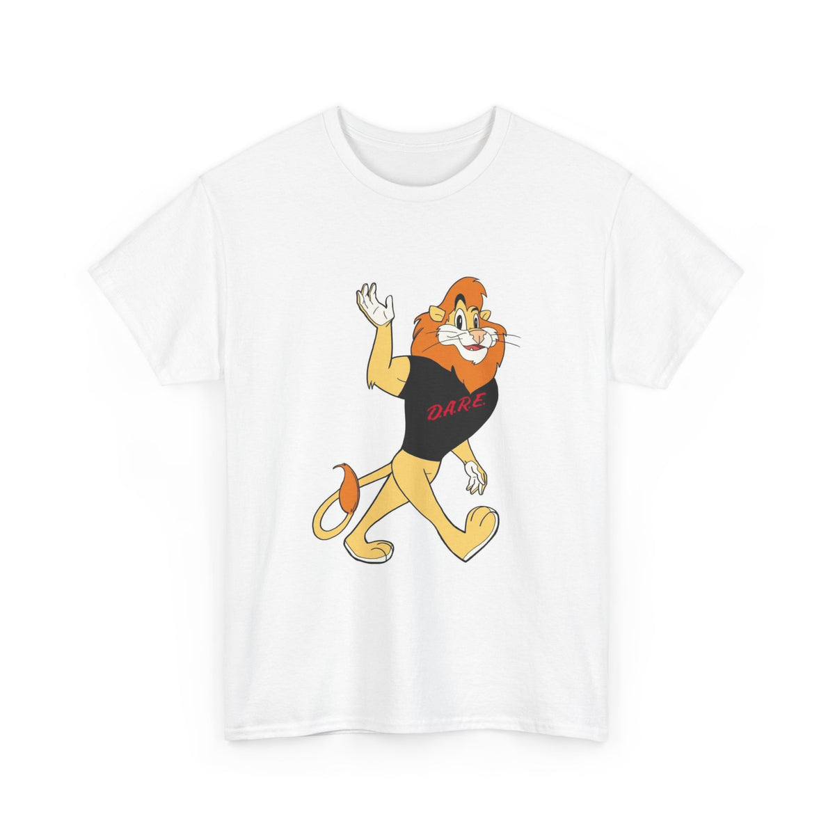 Dare To Resist Tshirt Tiger Retro 90s Kids poster Unisex Heavy Cotton Tee