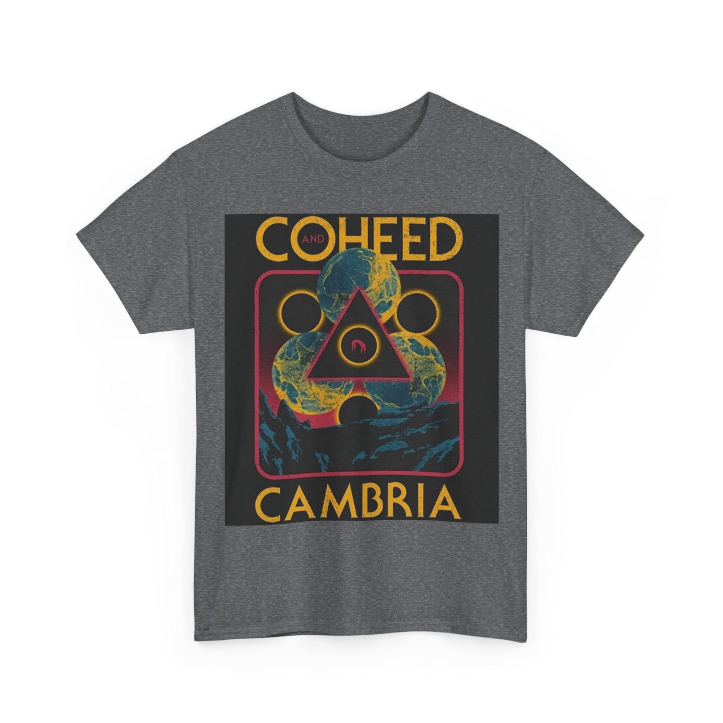 Coheed And Cambria Tshirt Retro Rock Band Merch Unisex Heavy Cotton Tee 21
