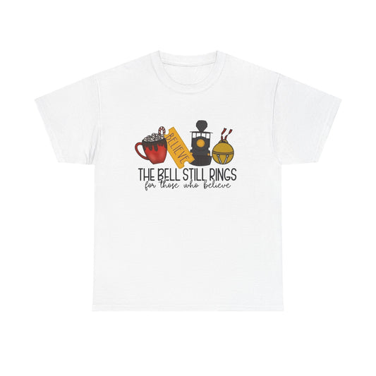 The Christmas Bell Still Rings Holidays Graphic T Shirt NEW Unisex Heavy Cotton