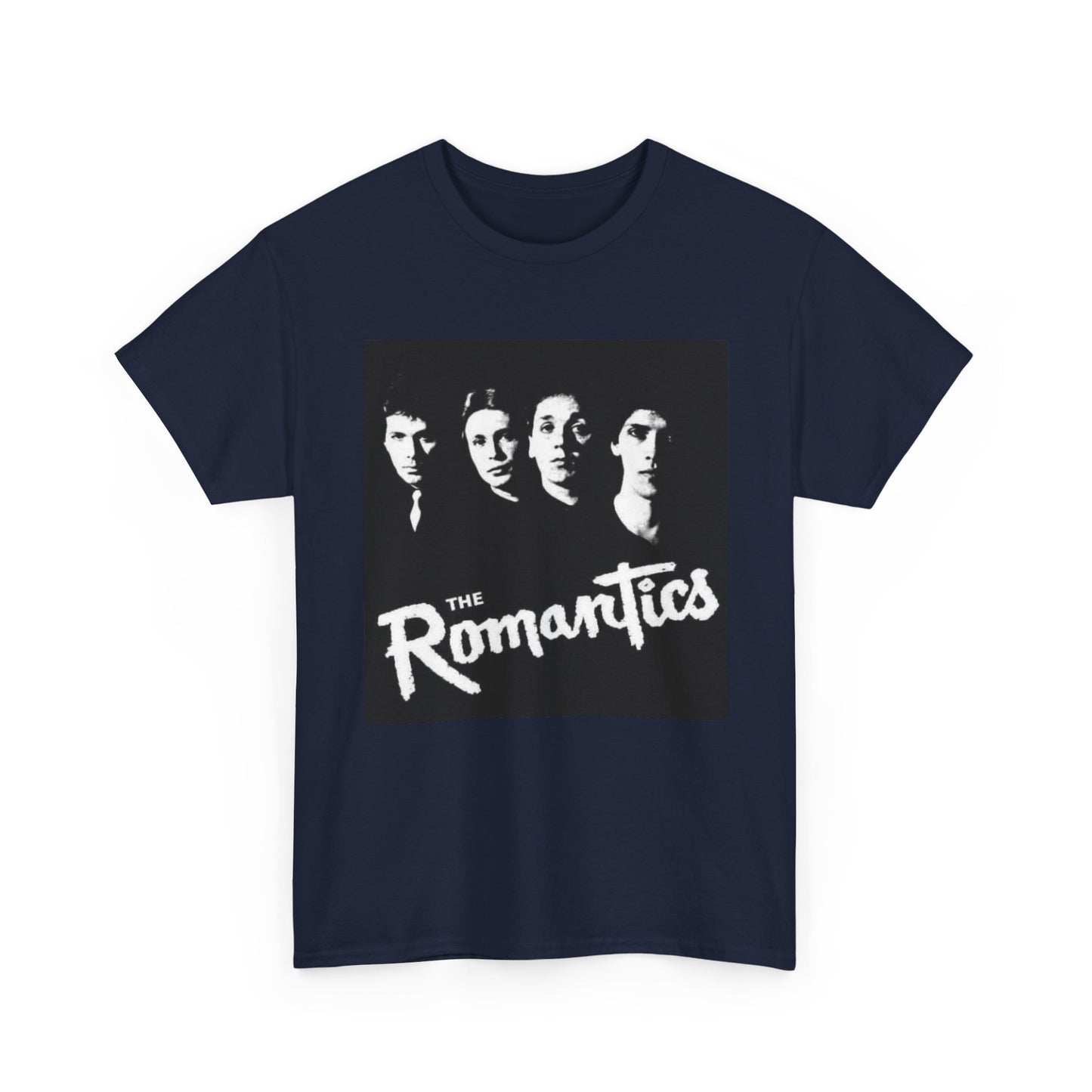 The Romantics Tshirt Retro Band Merch Vintage Unisex Heavy Cotton Tee
