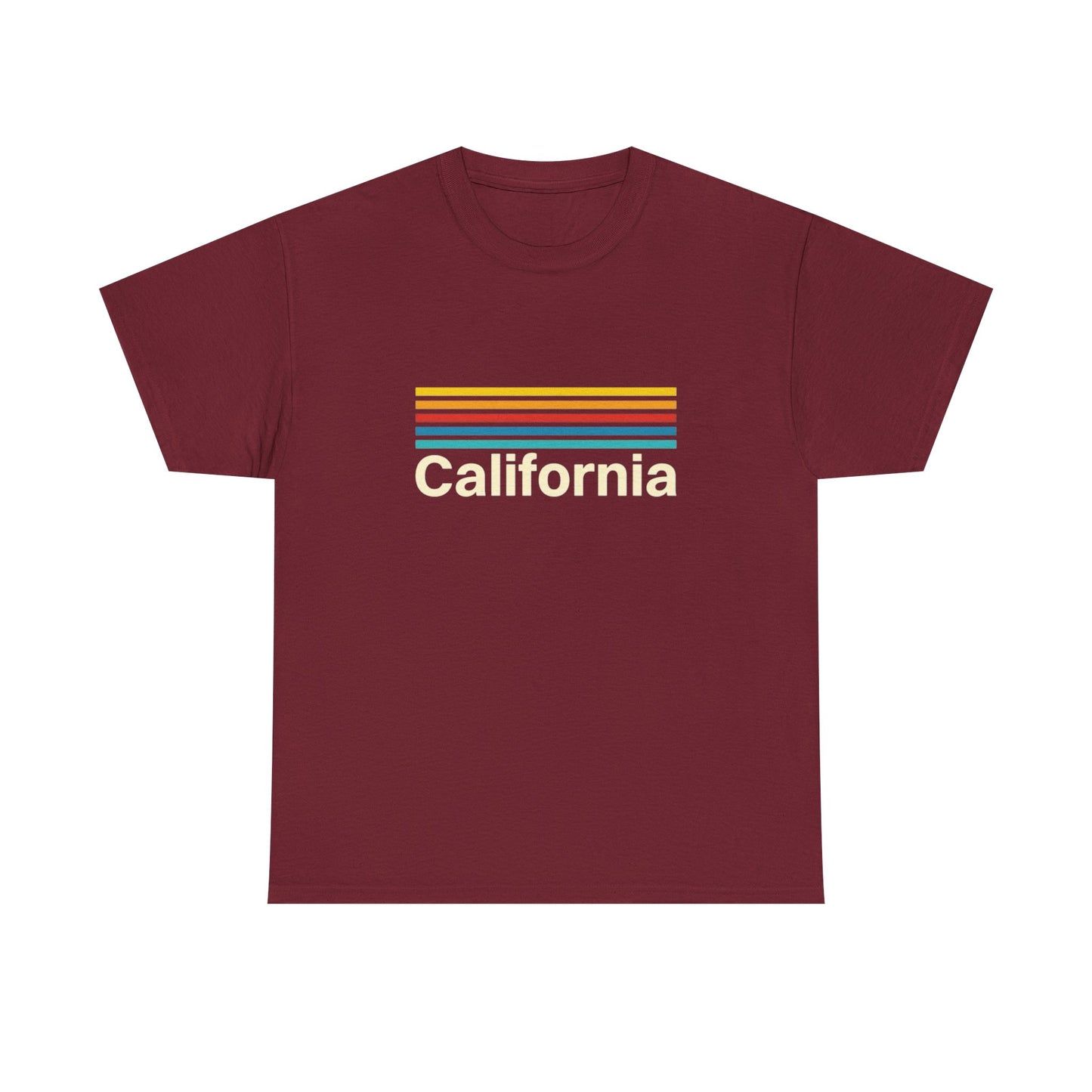 California Graphic T Shirt Unisex Adults NEW