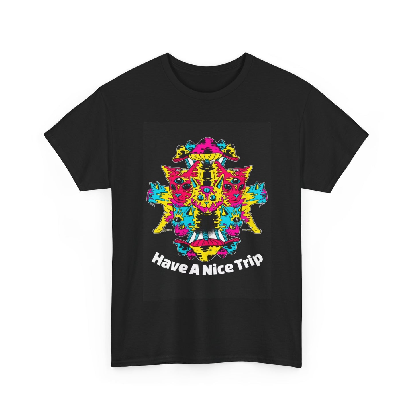 EDM House Music T-shirt Techno Rave Trippy Art Graphics Unisex Heavy Cotton 6