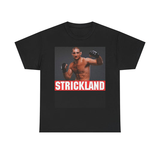 Sean Strickland UFC boxing mma fighting America Rogan Unisex Heavy Cotton Tee
