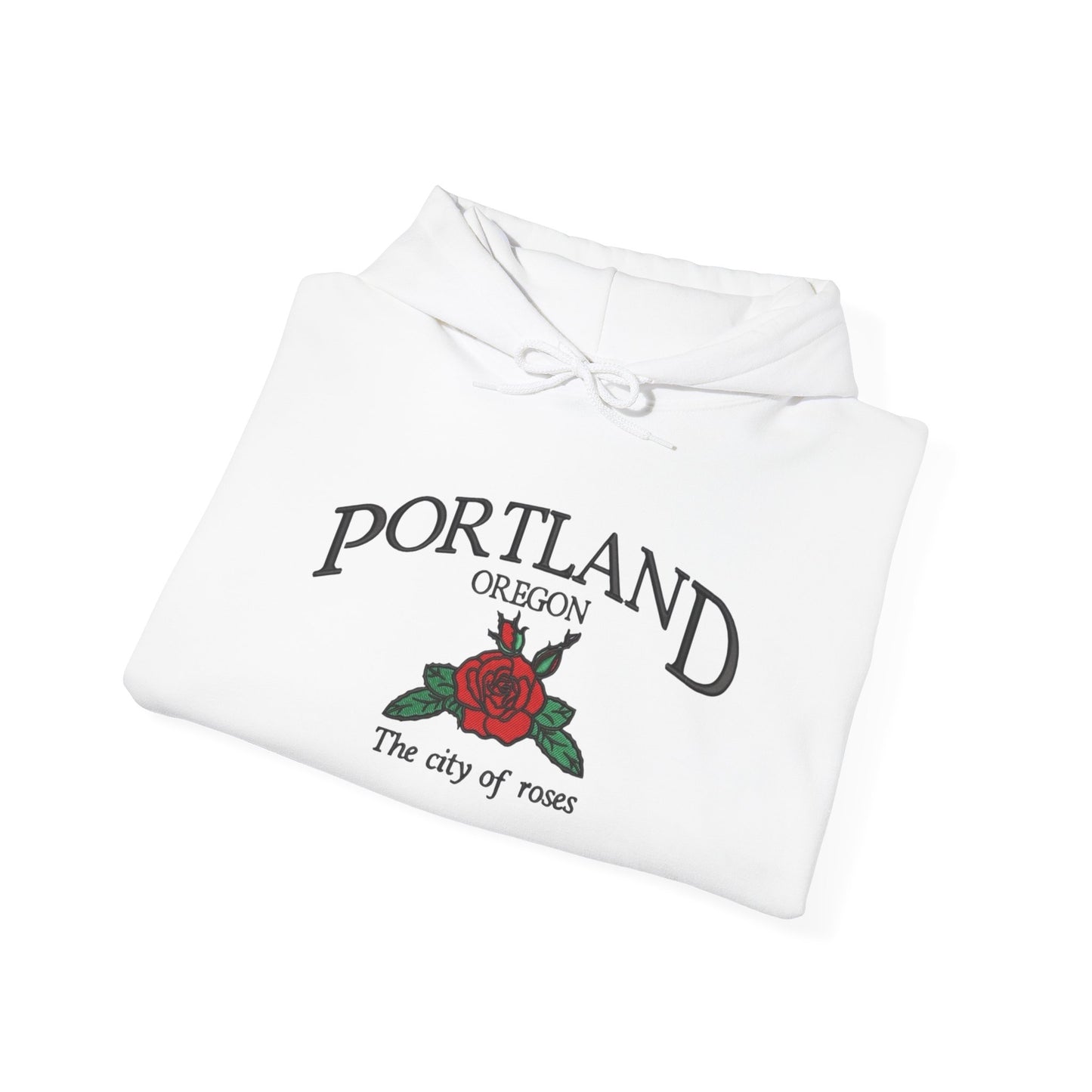Portland Oregon Graphic Hoodie Heavy Blend Sweatshirt NEW