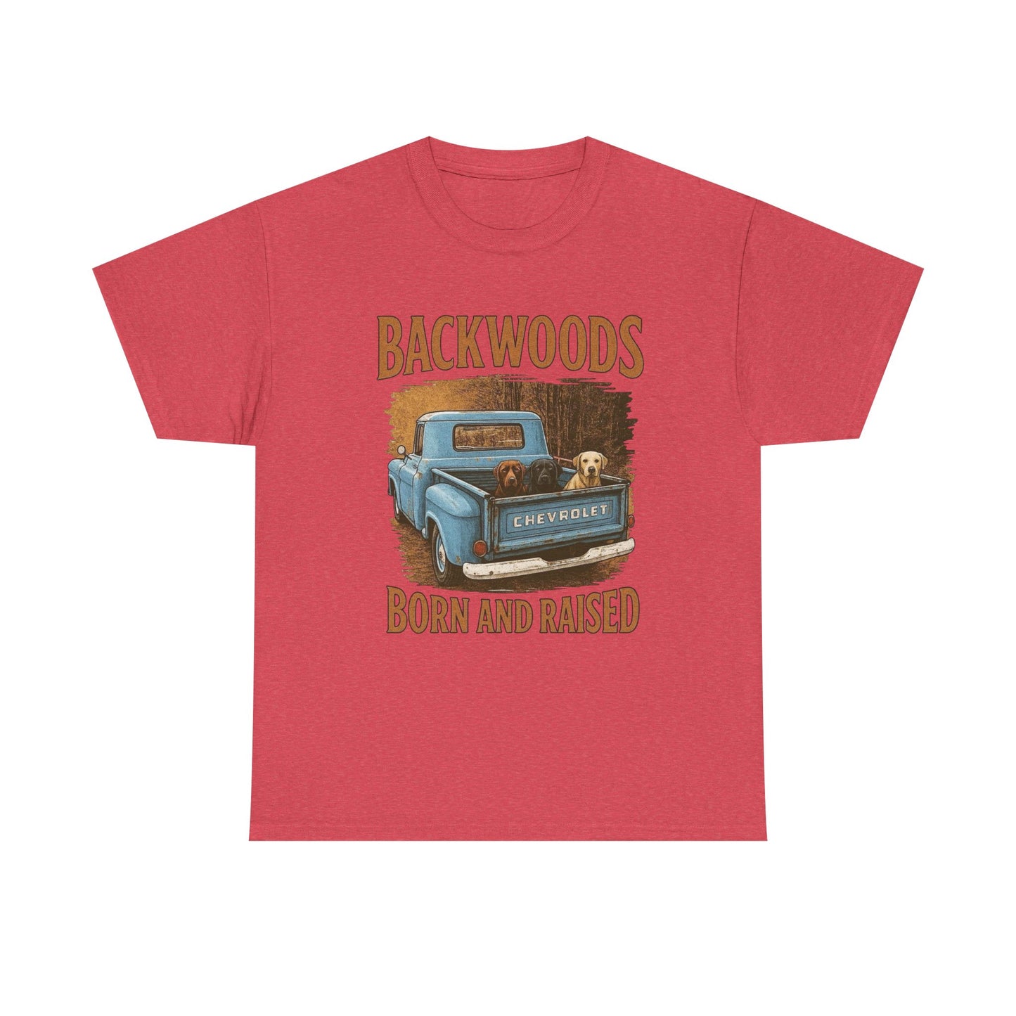 Backwoods Born And Raised Graphic T Shirt NEW ADULT Tee