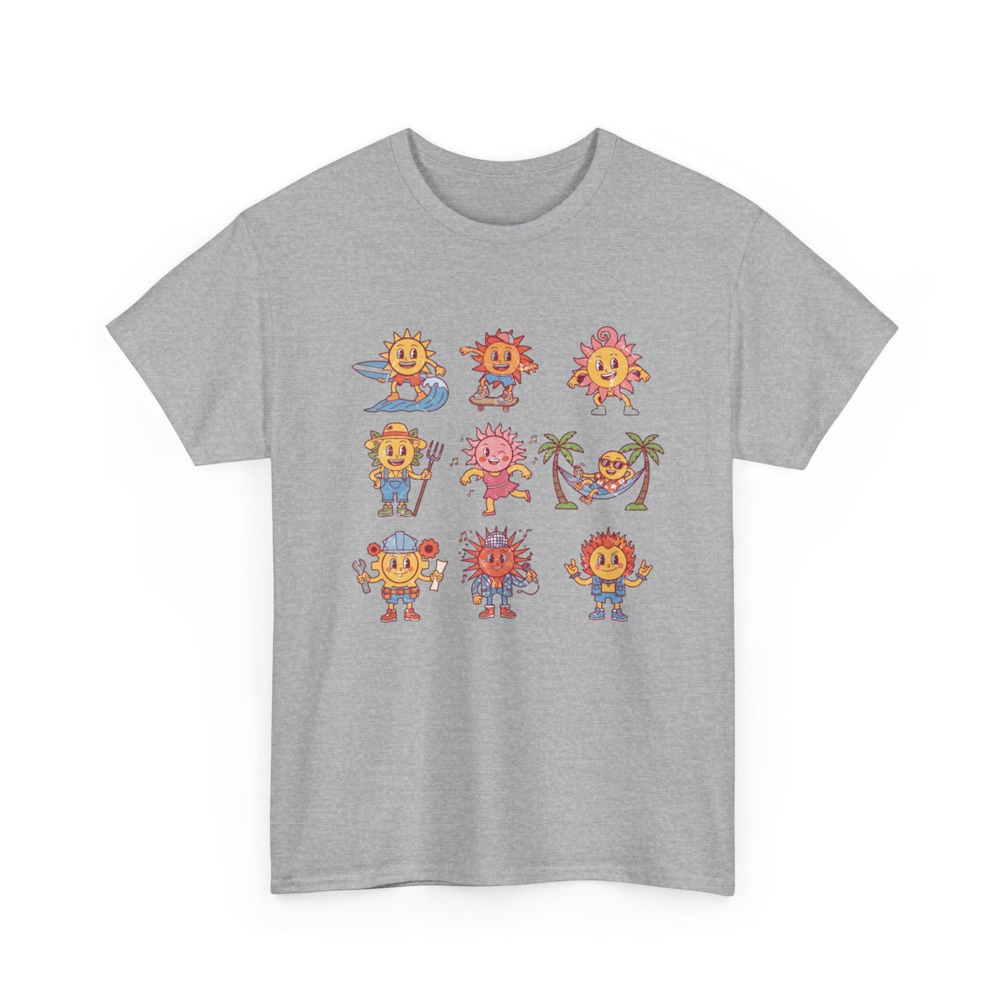Sunshine Graphic T Shirt Heavy Cotton Tee