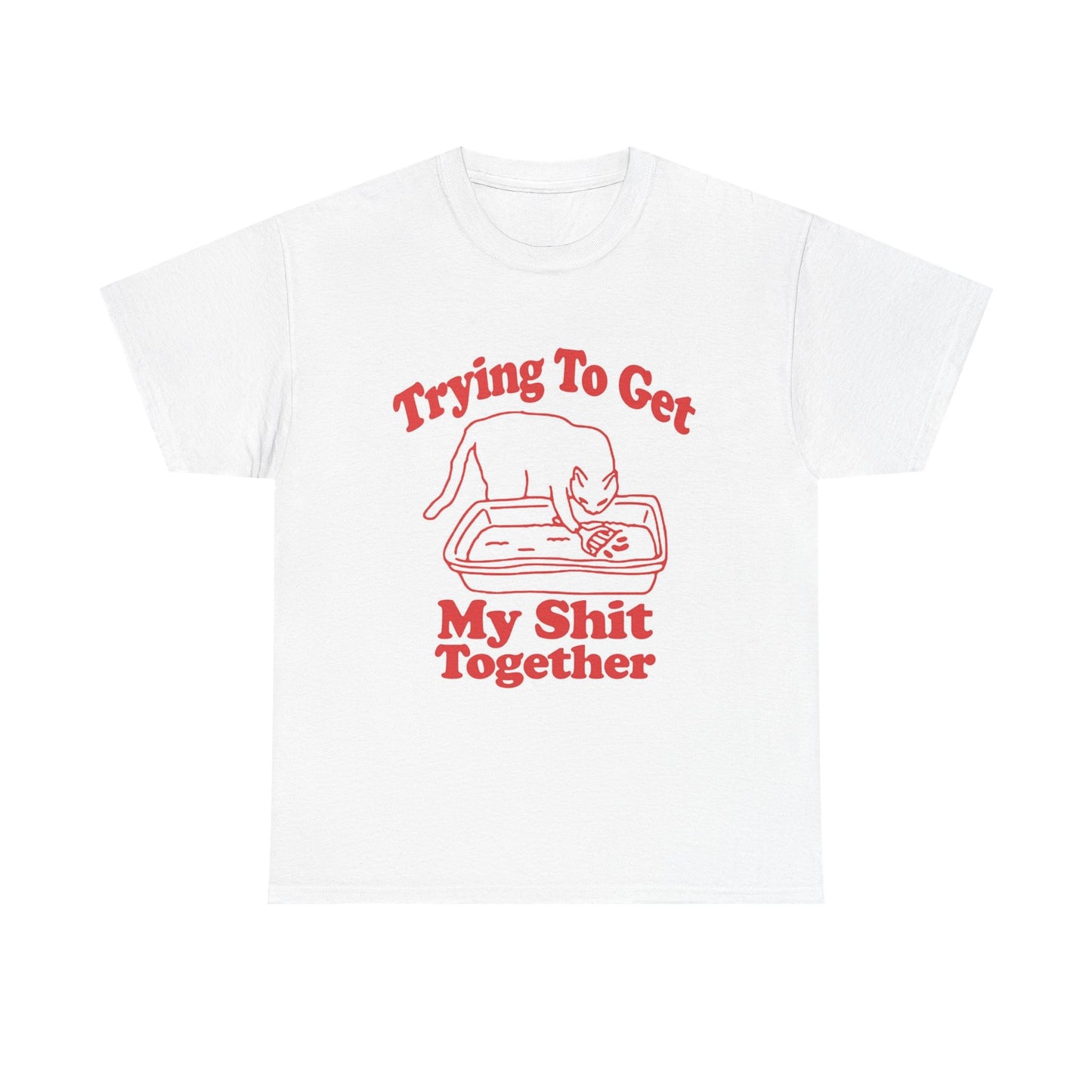 Trying To Get It Together Funny Graphic T Shirt Gift Apparel Cotton Tee