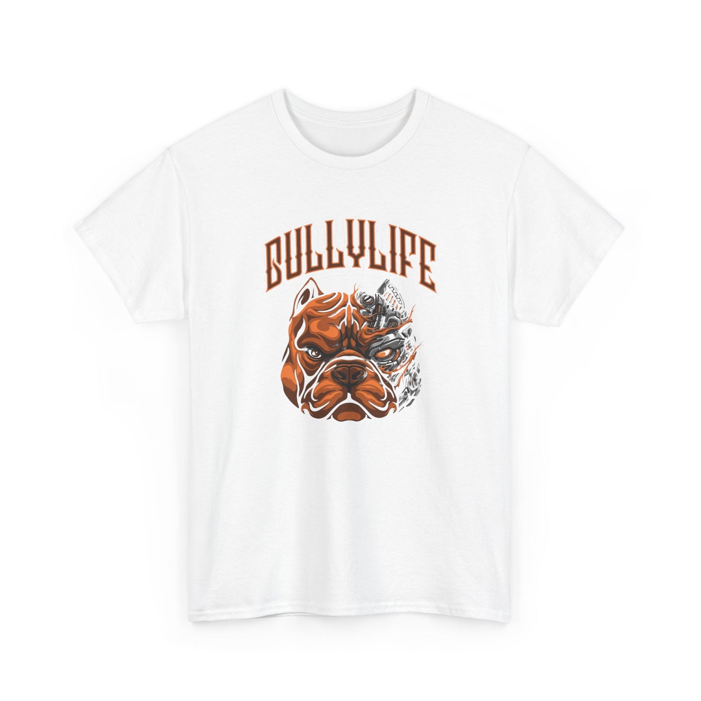 Bullylife Pitbulls Graphic T Shirt Unisex Heavy Cotton Tee