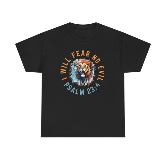 I Fear No Evil Graphic T Shirt NEW GIFT Unisex Heavy Cotton Tee