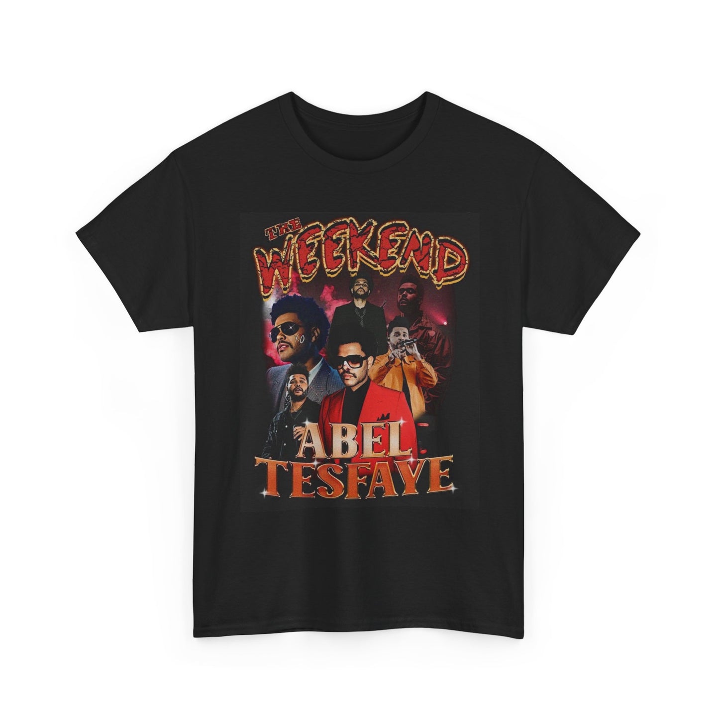 The Weekend Abel Tesfaye Shirt Apparel BRAND NEW Unisex Heavy Cotton Tee