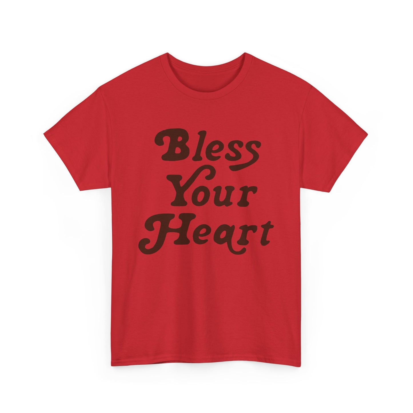 Bless Your Heart Graphic T Shirt Funny Southern Terms Unisex Heavy Cotton Tee