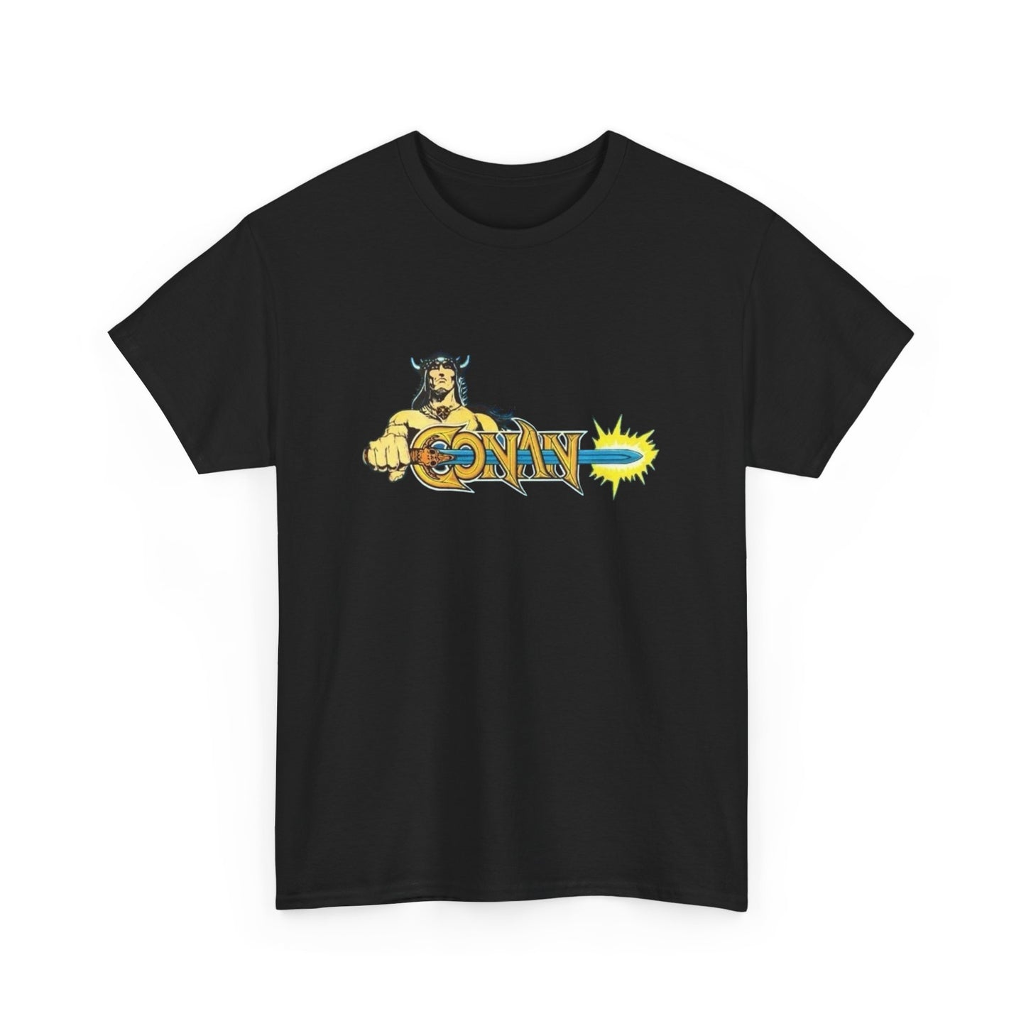 Conan Vintage Graphic T-Shirt Unisex Heavy Cotton Tee Gift NEW