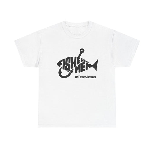 Fisherman Team Jesus Fish Graphic T Shirt NEW GIFT Unisex Heavy Cotton Tee