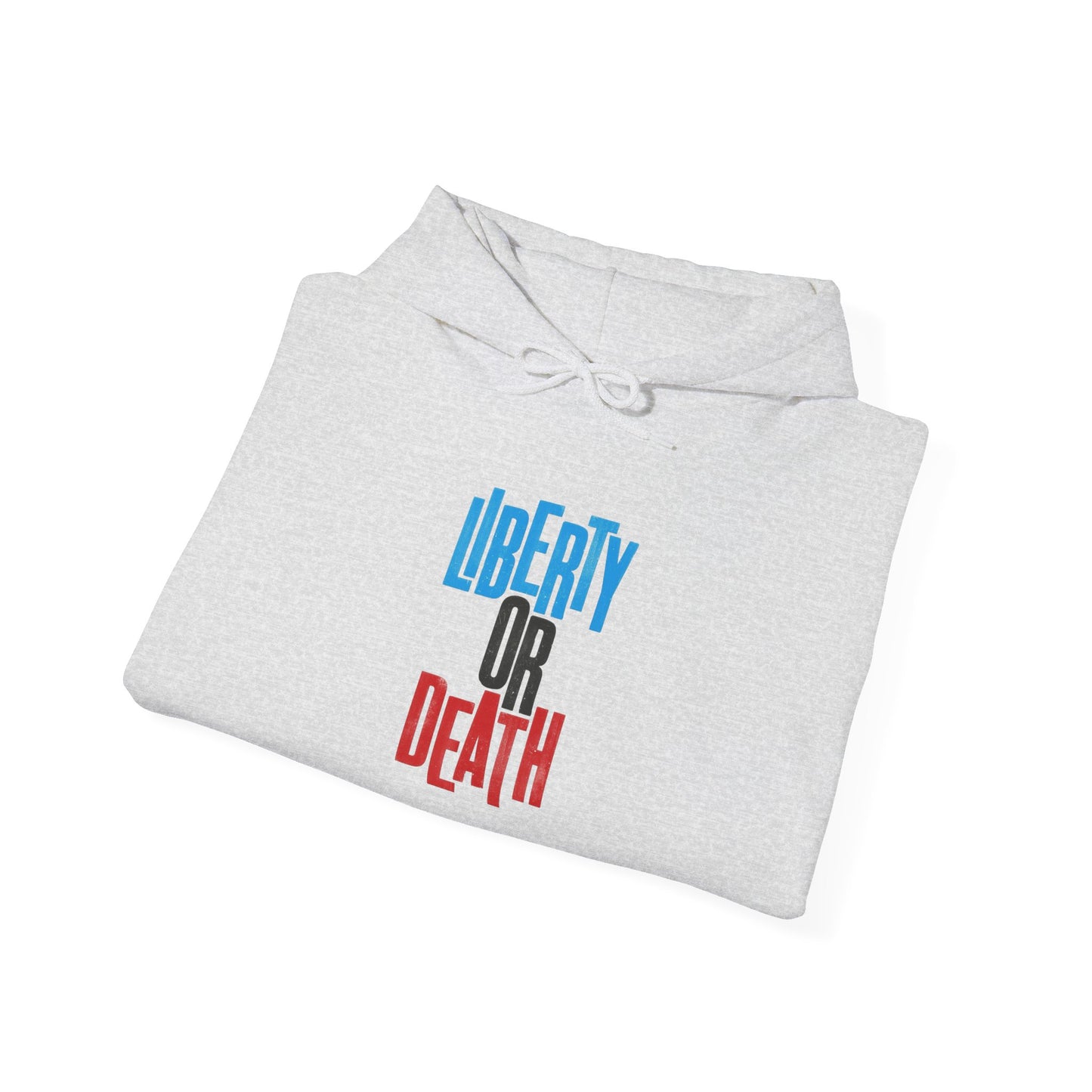 Liberty Or Death Graphic Hoodie Unisex Heavy Blend™ Hooded Sweatshirt