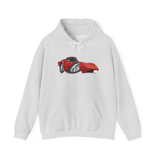C3 Corvette Retro Graphic Hoodie NEW Unisex Heavy Hooded Sweatshirt