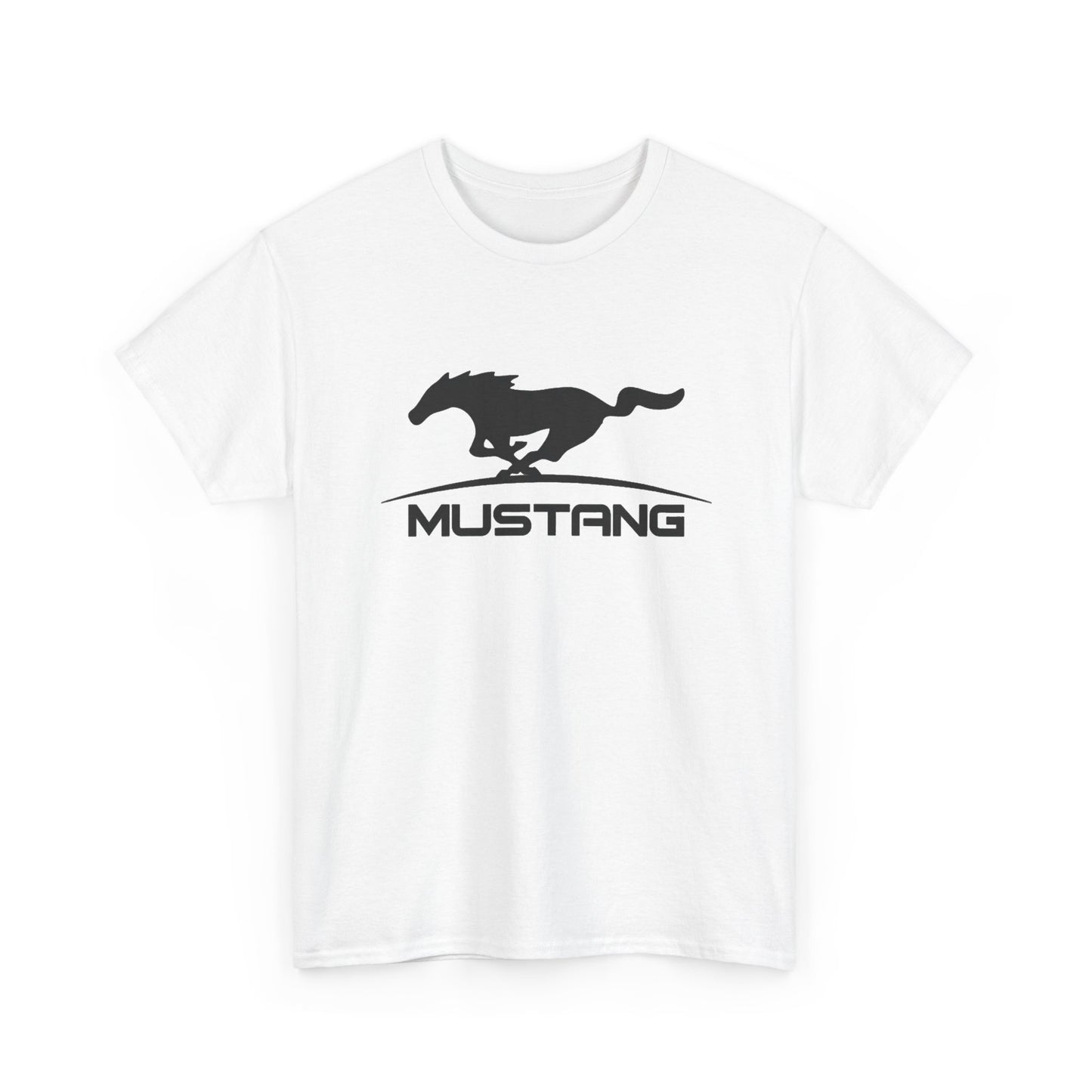 Mustang Muscle Car Graphic T Shirt Retro Ford Vintage Unisex Heavy Cotton Tee